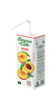 ВкусноСок 0,2л Персик 1/27шт  УТ-00003669