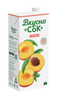 ВкусноСок 0,95л Персиковый т/пак 1/12шт УТ-00023964