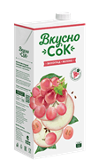 ВкусноСок 0,95л Яблочно-виноградный т/пак 1/12шт УТ-00023966