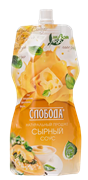 Соус Слобода Сырный м.д.ж. 60% 200мл. д/п 1*12 42085