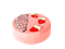 Торт Клубничный десерт 0,600кг 1/6 35606