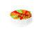 Торт Фруктовый 0,700кг 1/6 35619